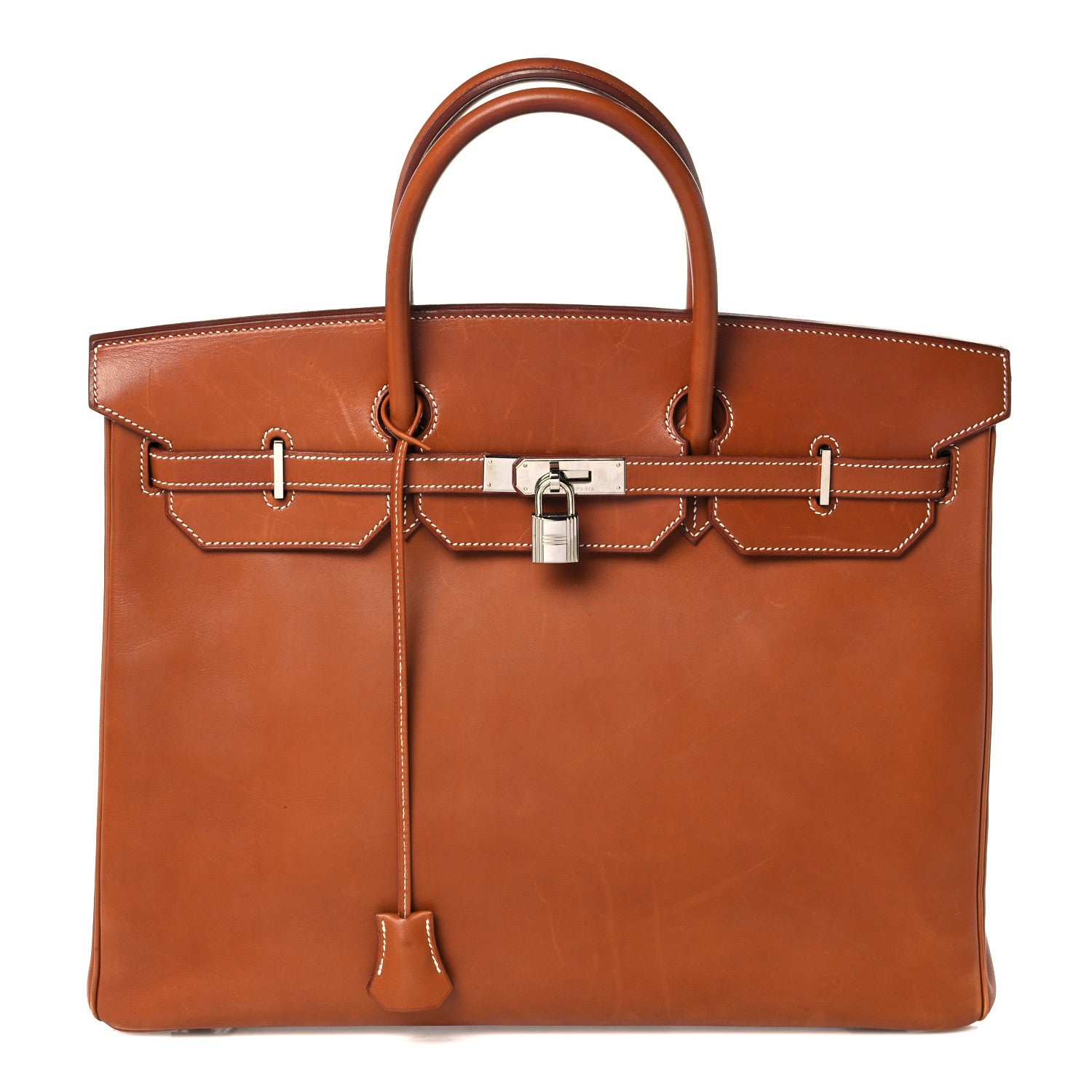 Hermes Natural Barenia Birkin 40 Fauve 1 of 51