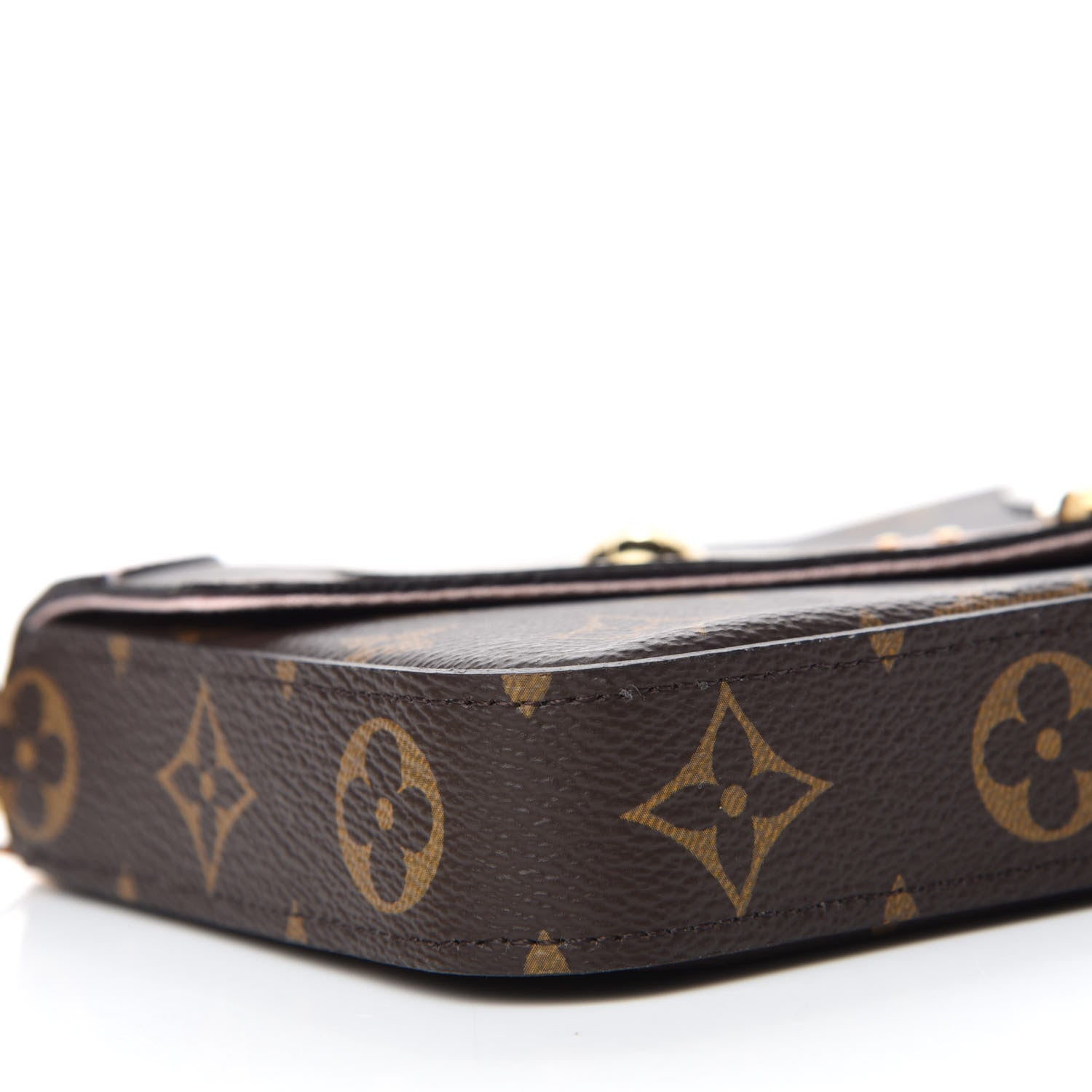 Louis Vuitton Monogram Valentine Dog Pochette Felicie Chain Wallet 7 of 11