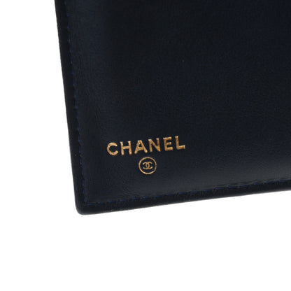 Chanel Caviar Quilted Medium Boy Flap Wallet Blue 6 of 8