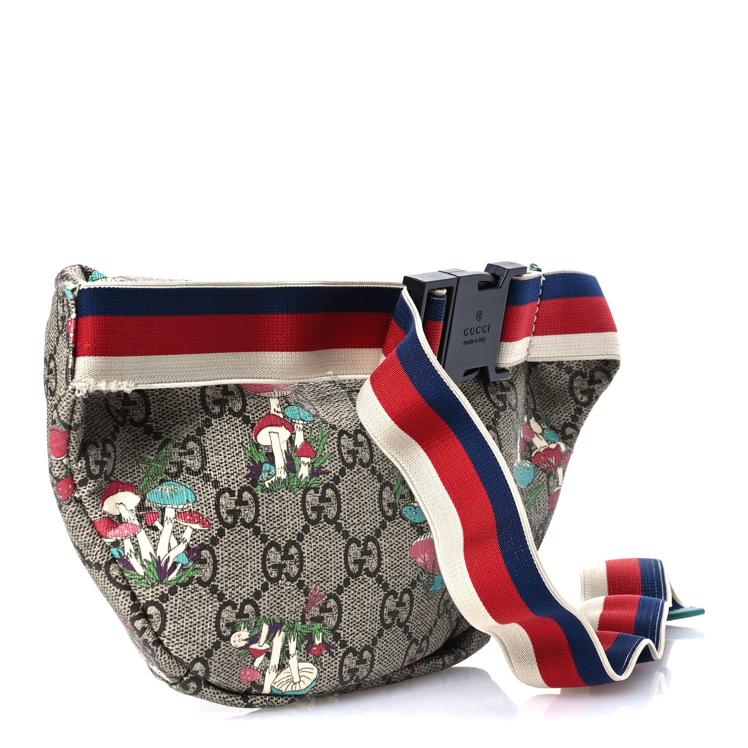 Gucci GG Supreme Childrens Mushroom Print Belt Bag 3 of 10