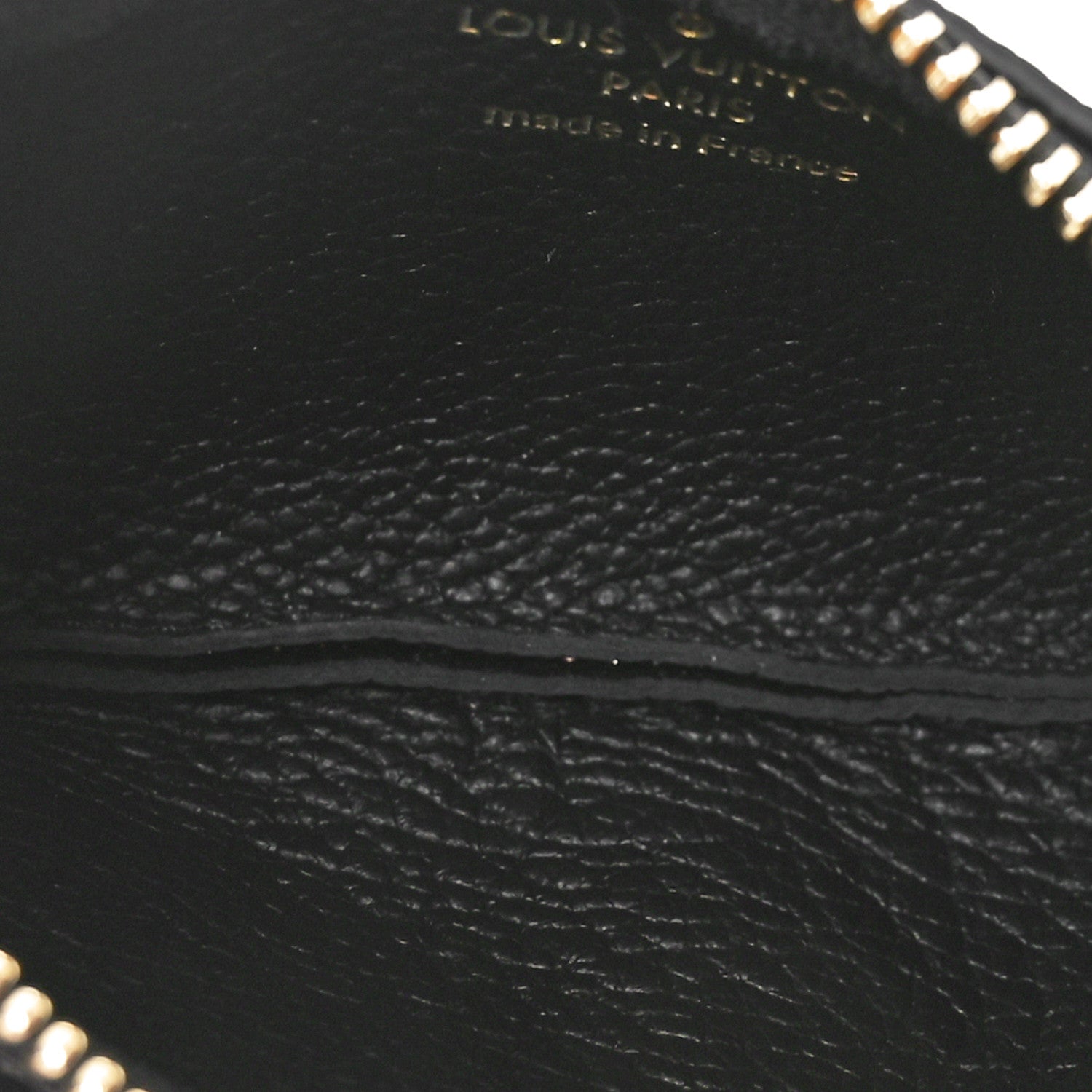 Louis Vuitton Empreinte Monogram Giant Key Pouch Black Beige 5 of 8