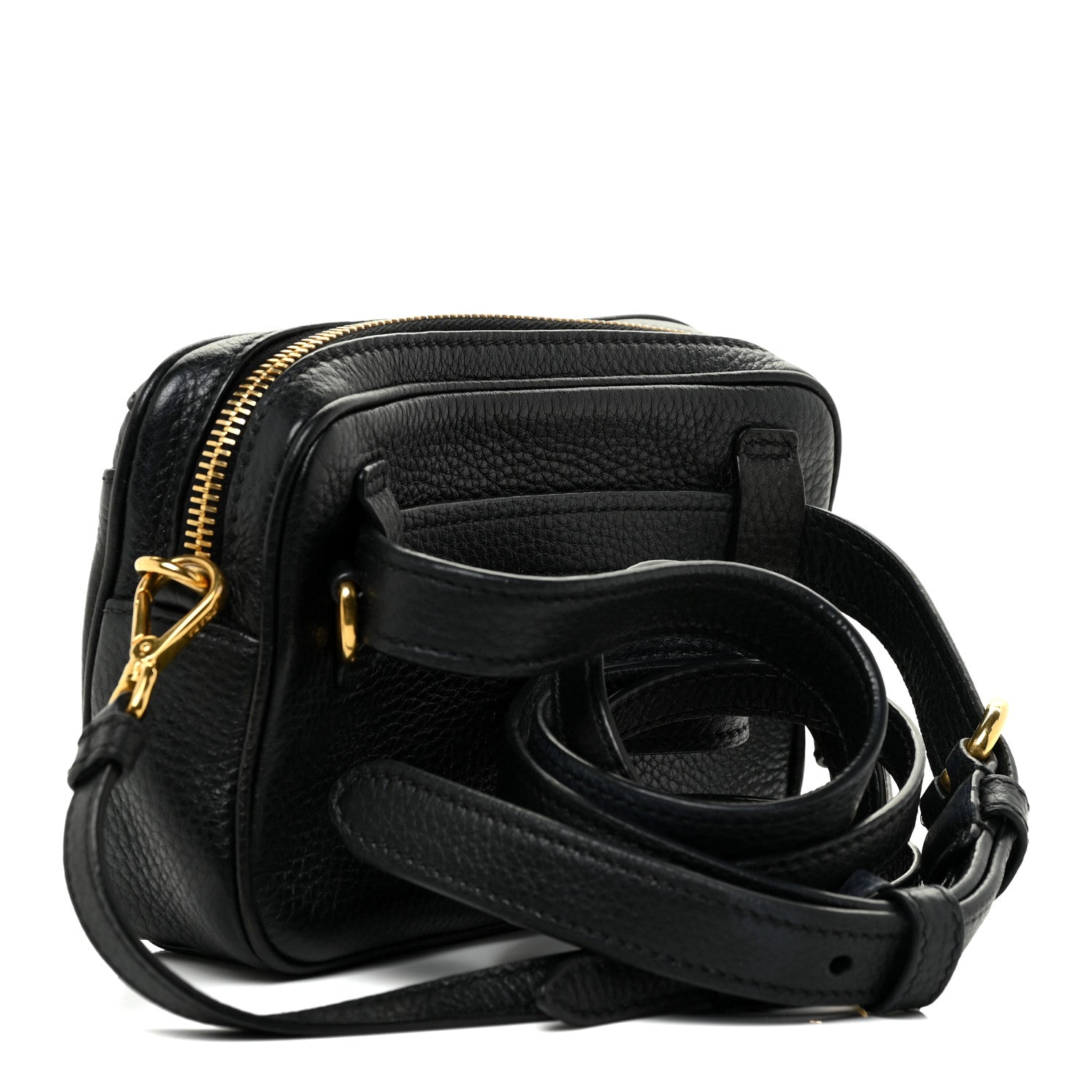 Prada Vitello Daino Belt Bag Black 3 of 11