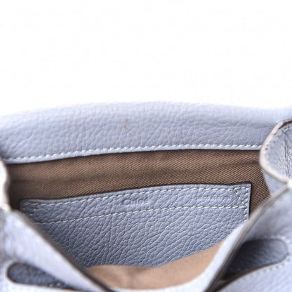 Chloe Calfskin Mini Marcie Round Crossbody Bag Washed Blue 8 of 11
