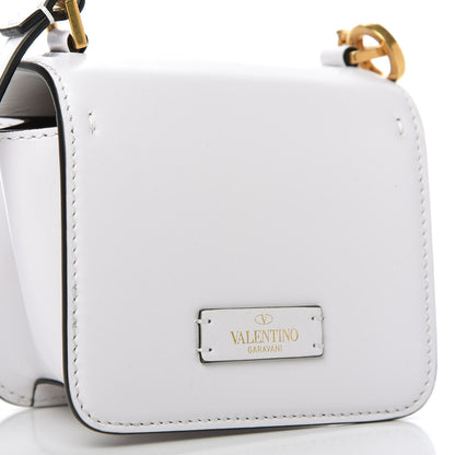 Valentino Garavani Smooth Calfskin Micro VSling Shoulder Bag White 9 of 10
