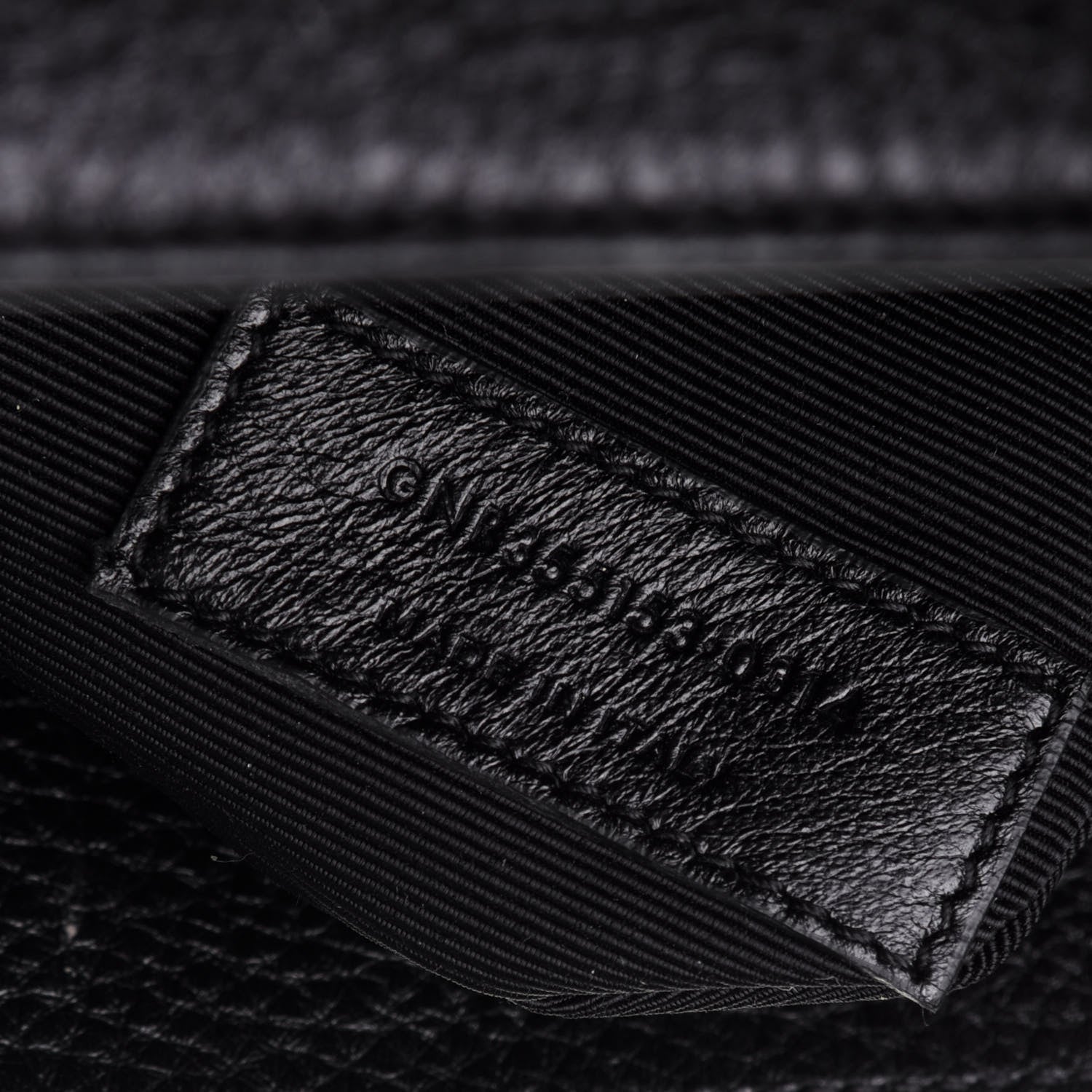 Saint Laurent Grained Calfskin Small Sac De Jour Black 8 of 13