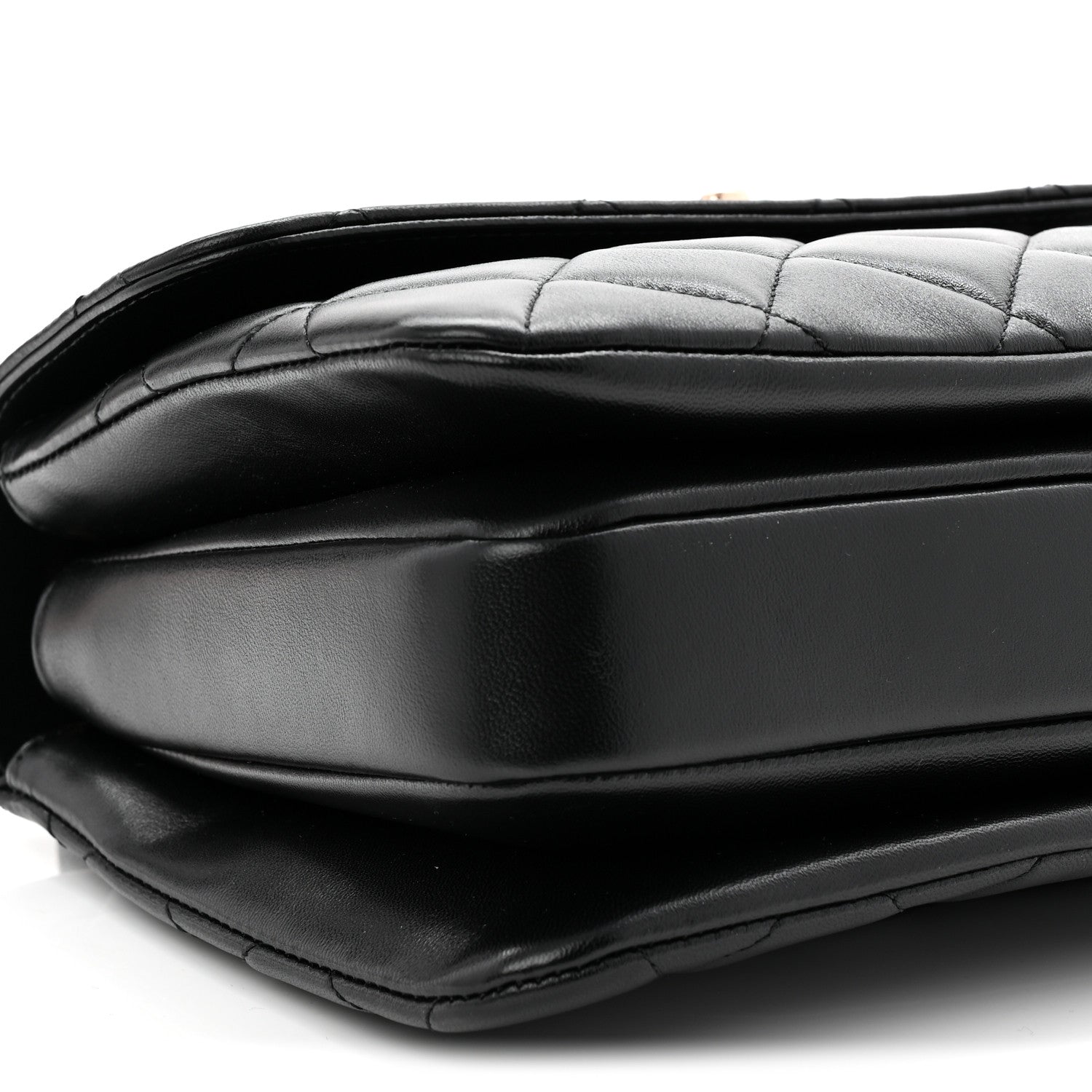 Chanel Lambskin Quilted Small Trendy CC Dual Handle Flap Bag Black 9 of 10