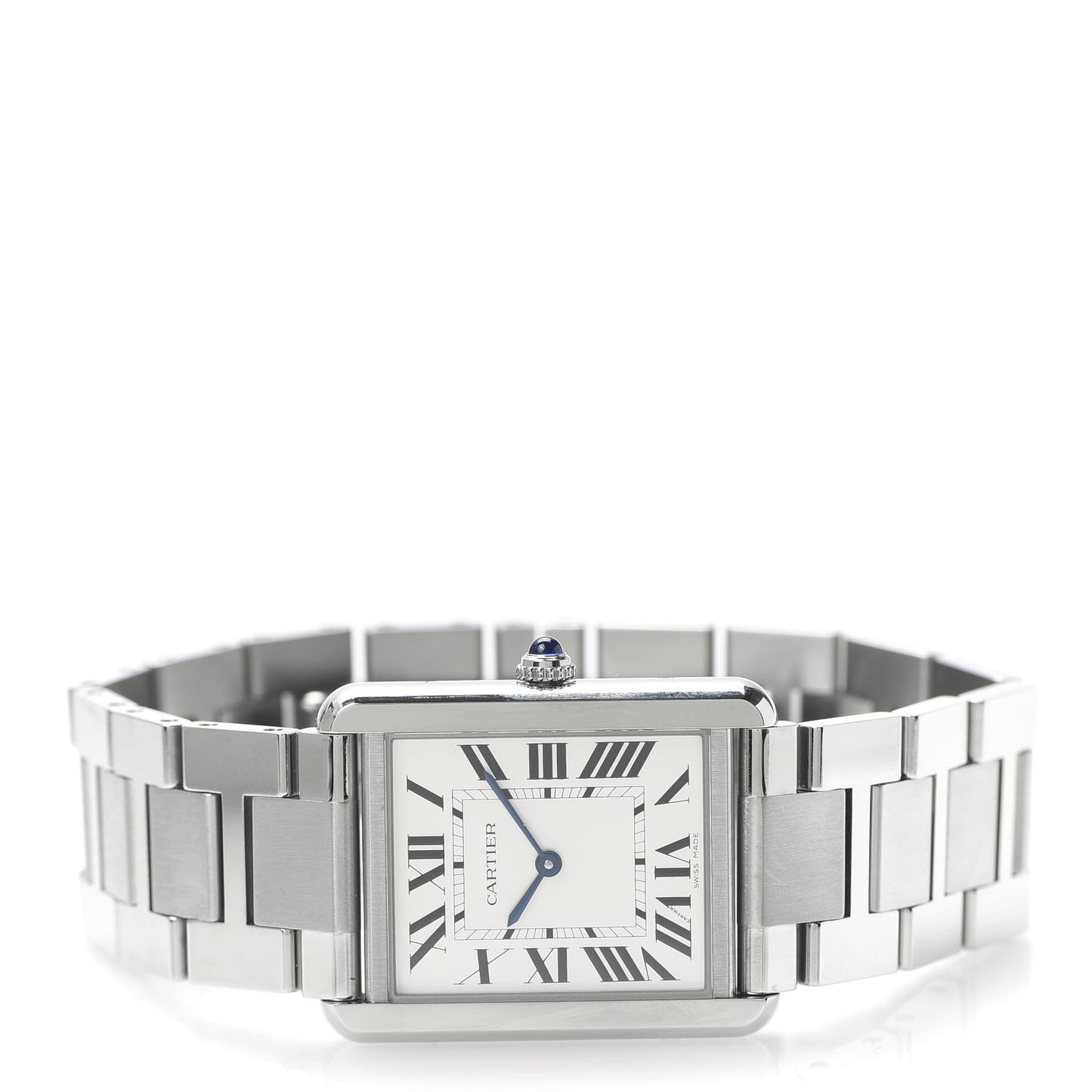Stainless Steel 27mm Tank Solo Quartz Watch