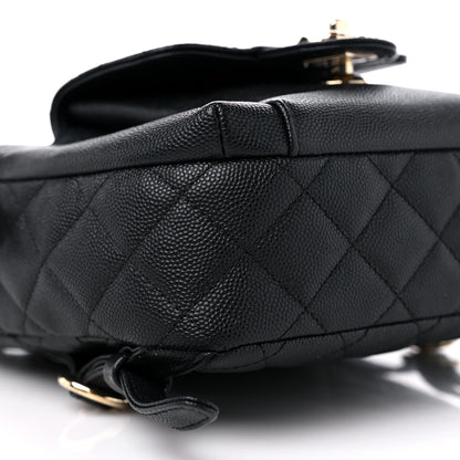 Chanel Caviar Quilted Small CC Day Backpack Black 8 of 9