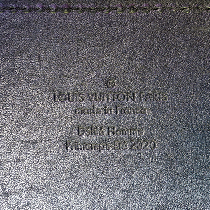 Louis Vuitton Calfskin PVC Monogram Solar Ray Soft Trunk Iridescent Prism Black 6 of 10
