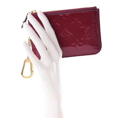Louis Vuitton Vernis Key Pouch Magenta 2 of 7
