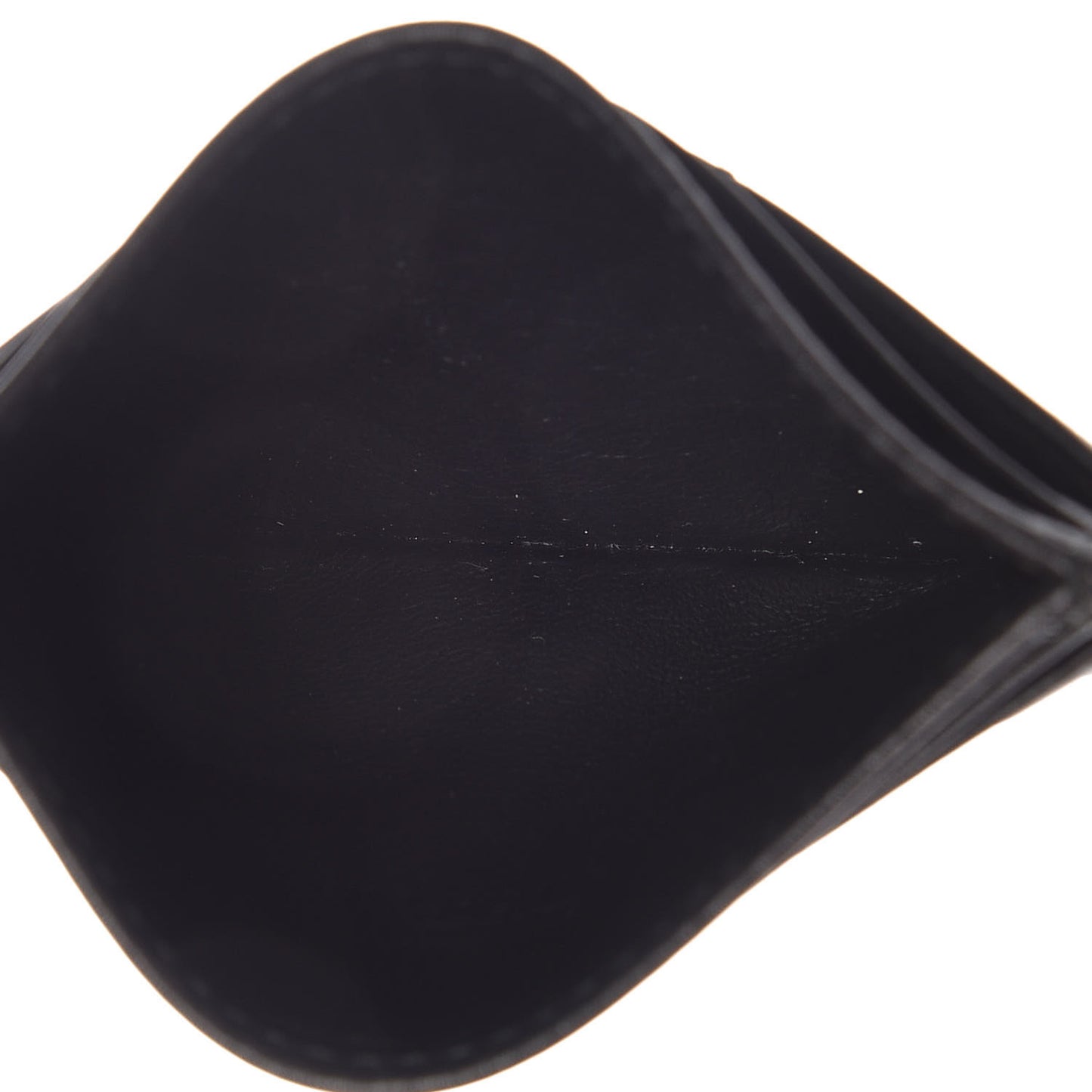 Calfskin Matelasse GG Marmont Card Holder Black