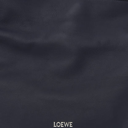 Loewe Nappa Flamenco Knot Clutch Navy 8 of 10