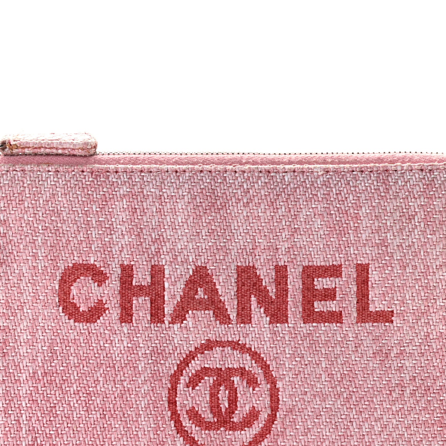 Canvas Small Deauville Pouch Pink