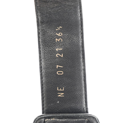 Christian Dior Lambskin Dioract 10mm Sandals 36.5 Black 9 of 12