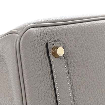 Hermes Togo Birkin 35 Gris Tourterelle 12 of 44