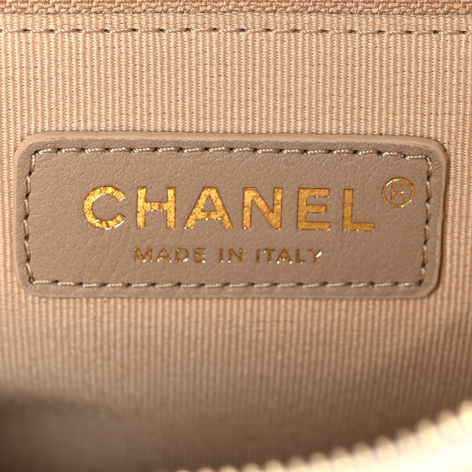 Chanel Shiny Caviar Quilted Chain Melody Backpack White 6 of 10