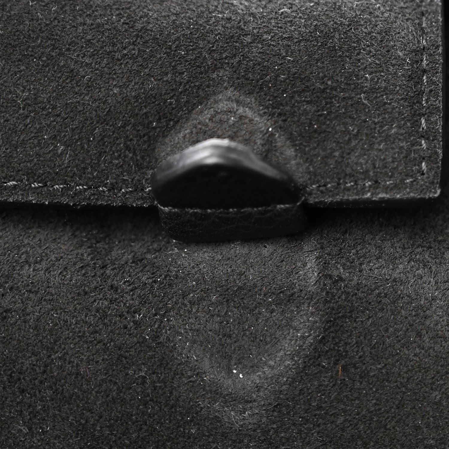 Celine Soft Grained Calfskin Medium Belt Cabas Phantom Black 12 of 18