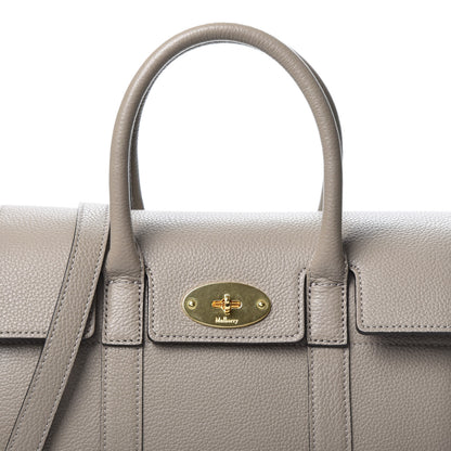Mulberry Classic Grain Calfskin Small Bayswater Solid Grey 9 of 9