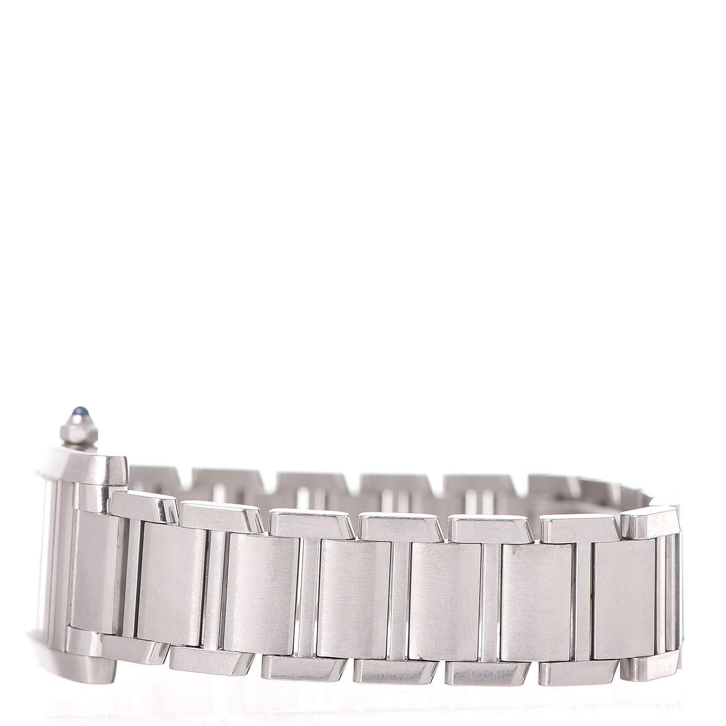 Stainless Steel 20mm Tank Francaise Quartz Watch