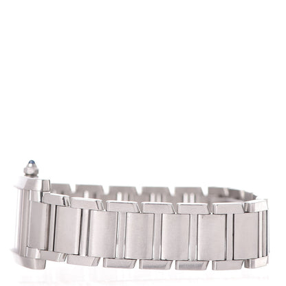 Cartier Stainless Steel 20mm Tank Francaise Quartz Watch 4 of 10