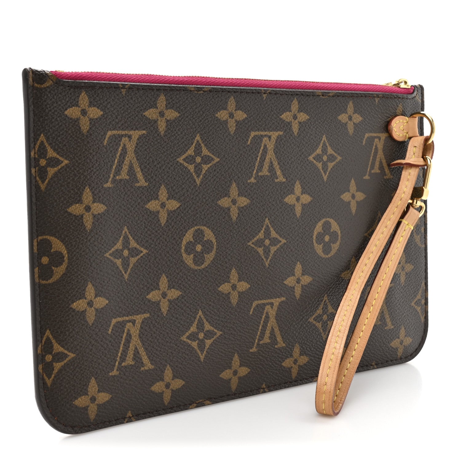 Louis Vuitton Monogram Neverfull MM GM Pochette Pivoine 3 of 8