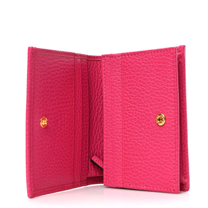 Gucci Dollar Calfskin GG Marmont Card Case Box Pink 5 of 6