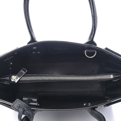 Saint Laurent Grained Calfskin Baby Sac De Jour Black 4 of 4