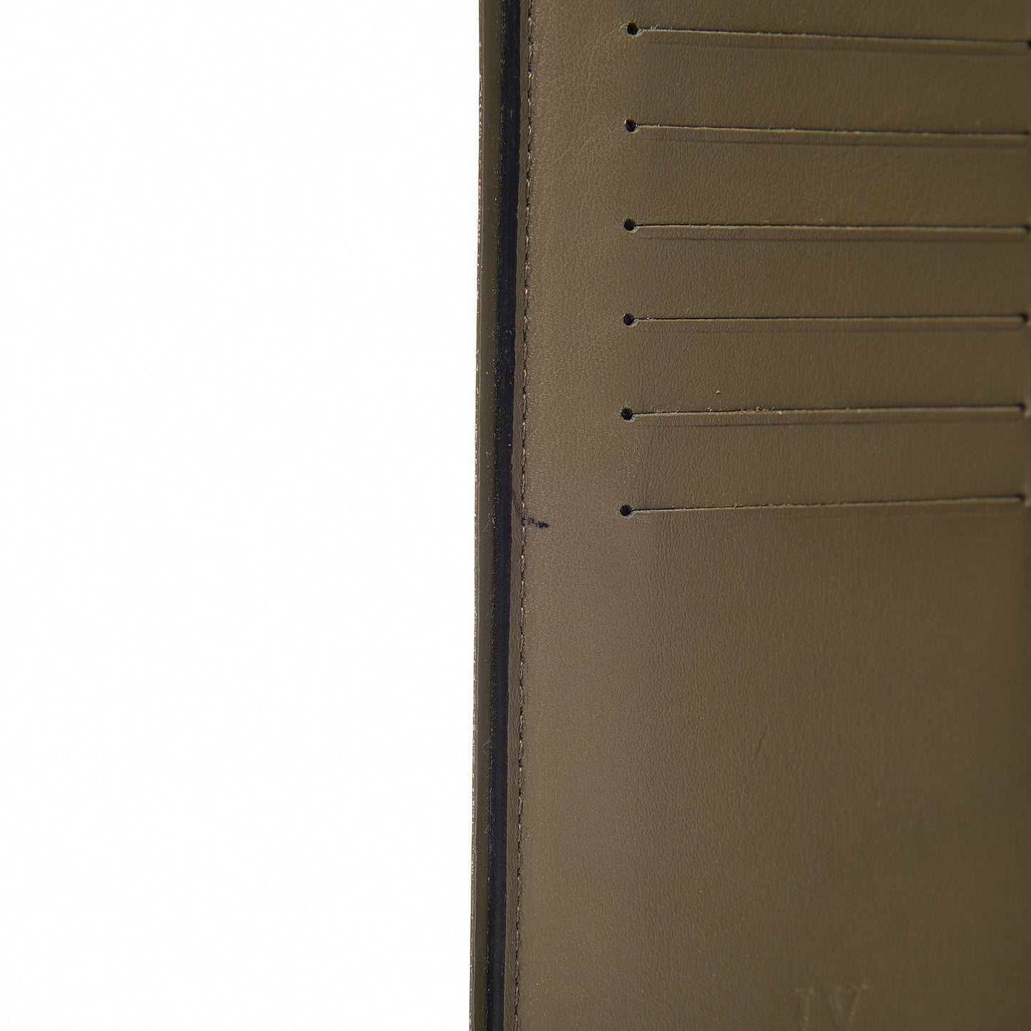 Damier Graphite Brazza Wallet Kaki