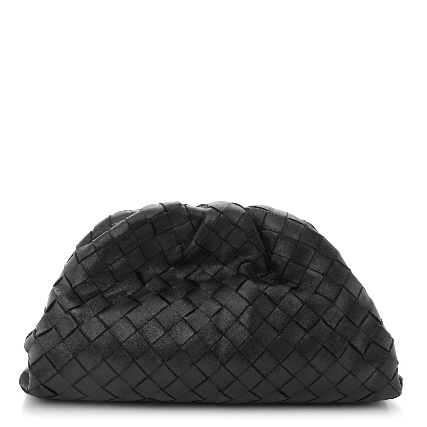 Bottega Veneta Nappa Intrecciato Teen Pouch Black 1 of 10