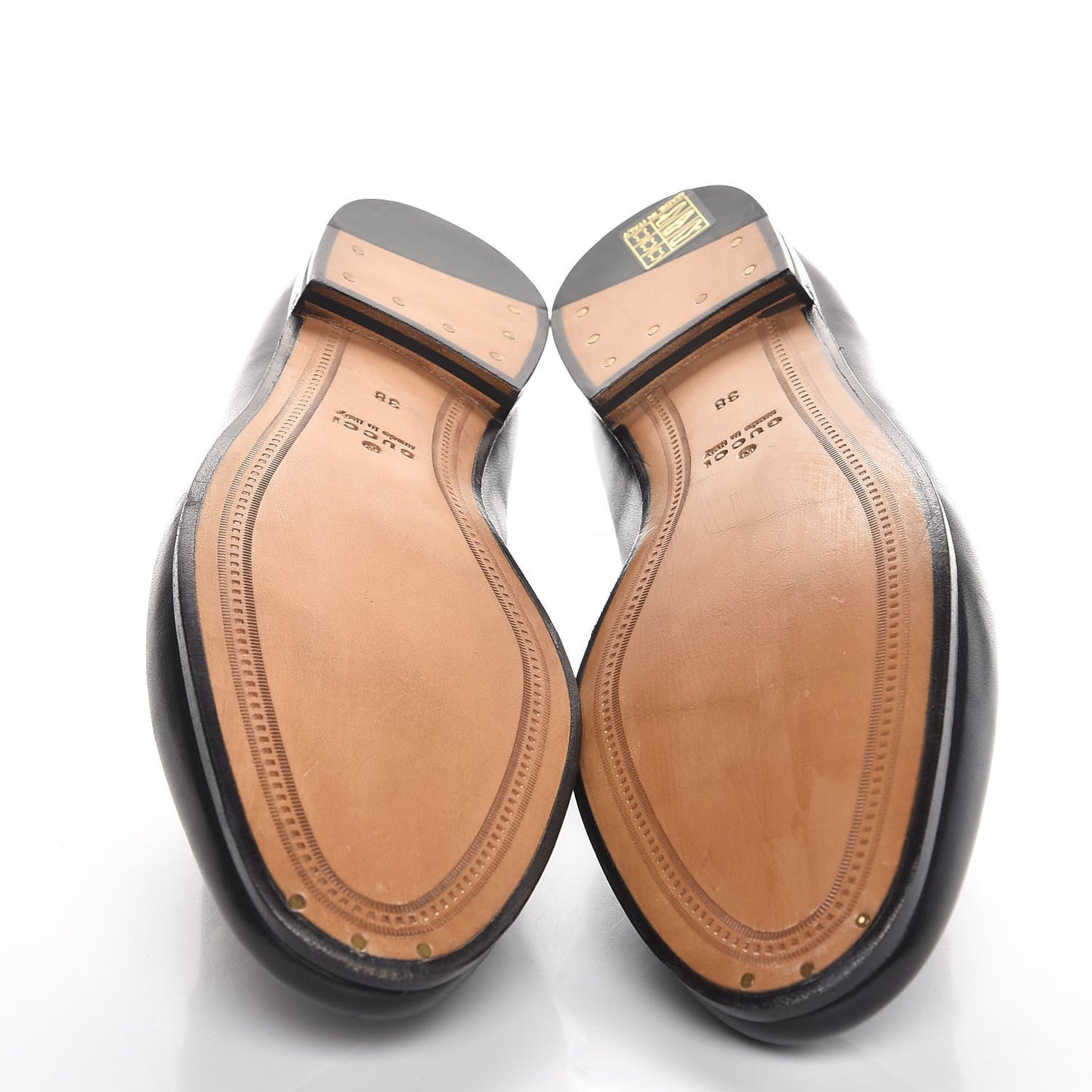 Calfskin Jordaan Loafers 38 Black