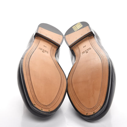 Gucci Calfskin Jordaan Loafers 38 Black 5 of 10