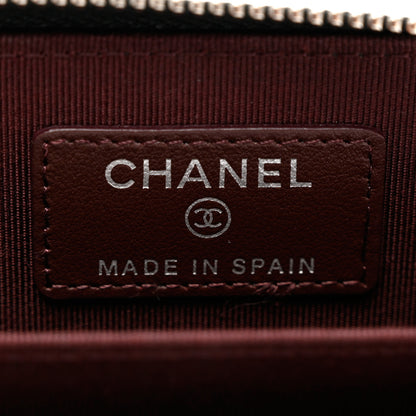 Chanel Caviar Quilted Zip Coin Purse Black 6 of 8