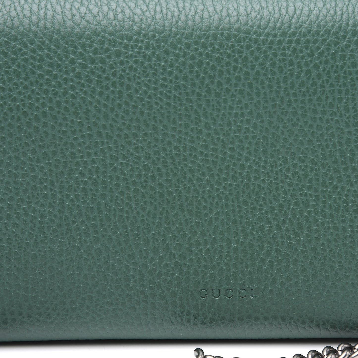 Calfskin Mini Dionysus Chain Wallet Emerald