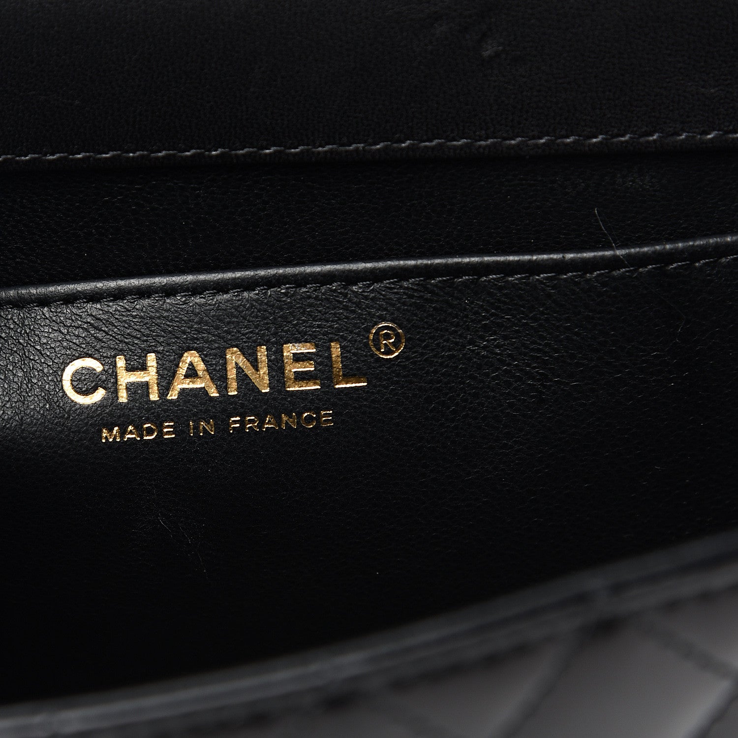 Chanel Glazed Calfskin Quilted Flap Black 5 of 9