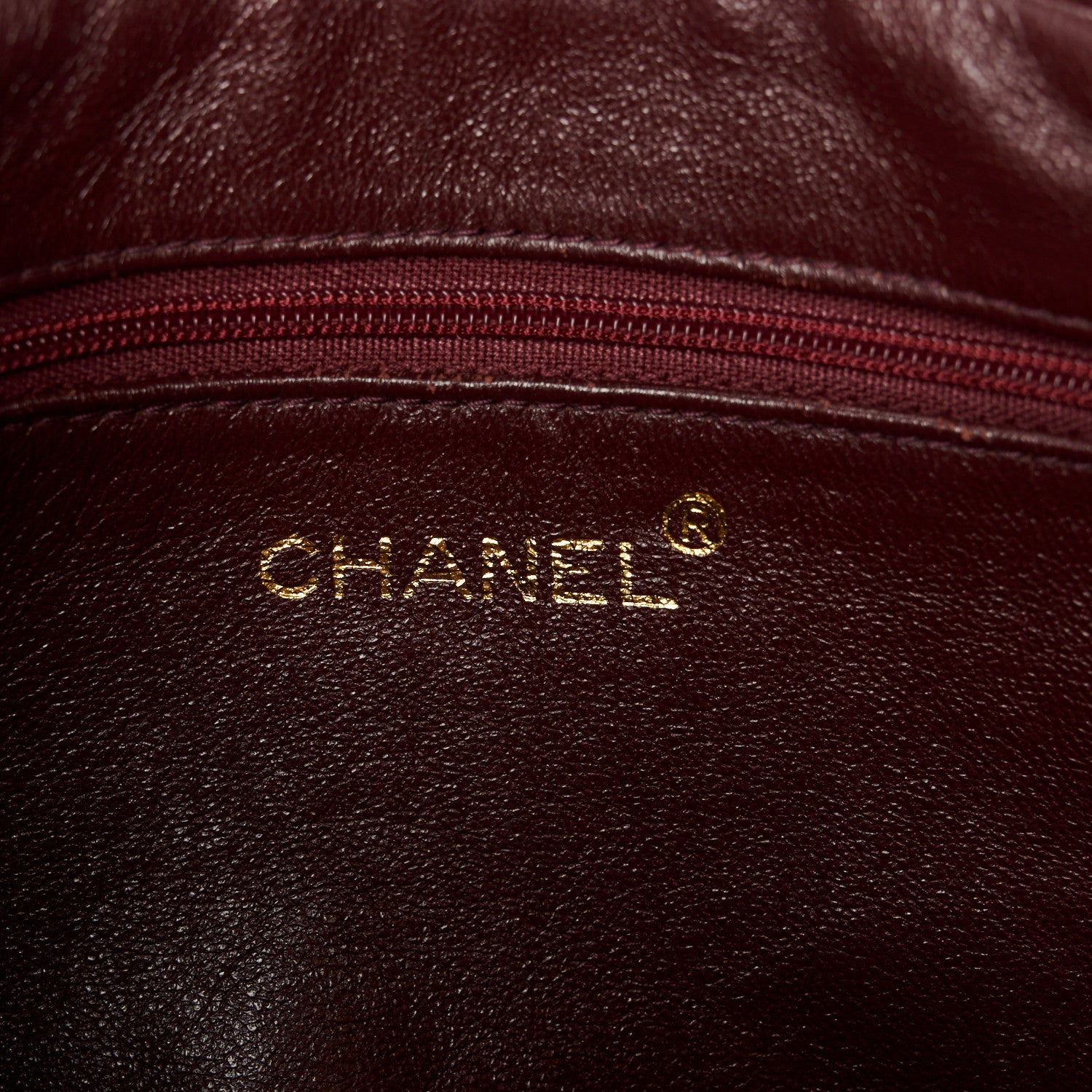 Chanel Lambskin Quilted Tassel Camera Case Red 7 of 13