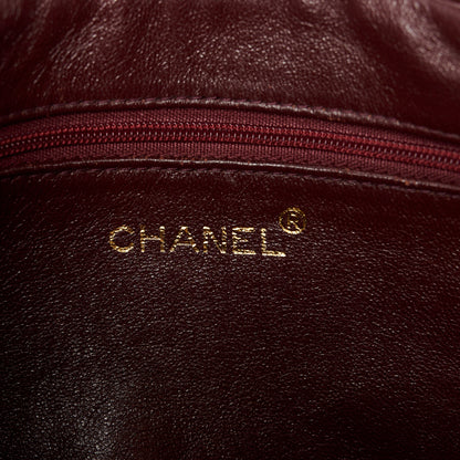 Chanel Lambskin Quilted Tassel Camera Case Red 7 of 13