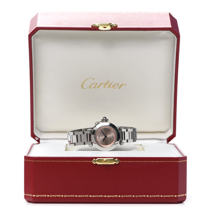 Cartier Stainless Steel 27mm Miss Pasha Quartz Watch Pink 6 of 6