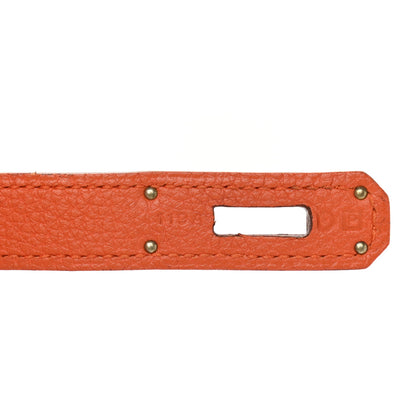 Hermes Togo Birkin 40 Orange 6 of 12