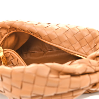 Bottega Veneta Nappa Intrecciato Teen Jodie Hobo Caramel 4 of 9