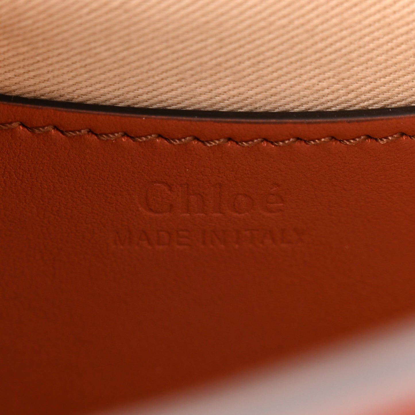 Calfskin Small Tess Bag Sepia Brown