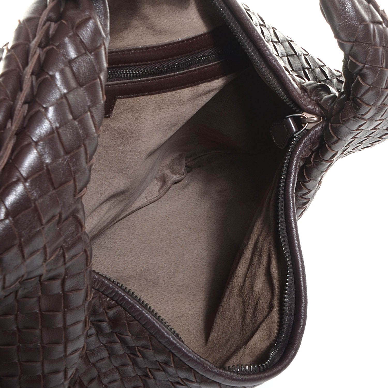 Bottega Veneta Nappa Intrecciato Large Veneta Hobo Ebano 5 of 8