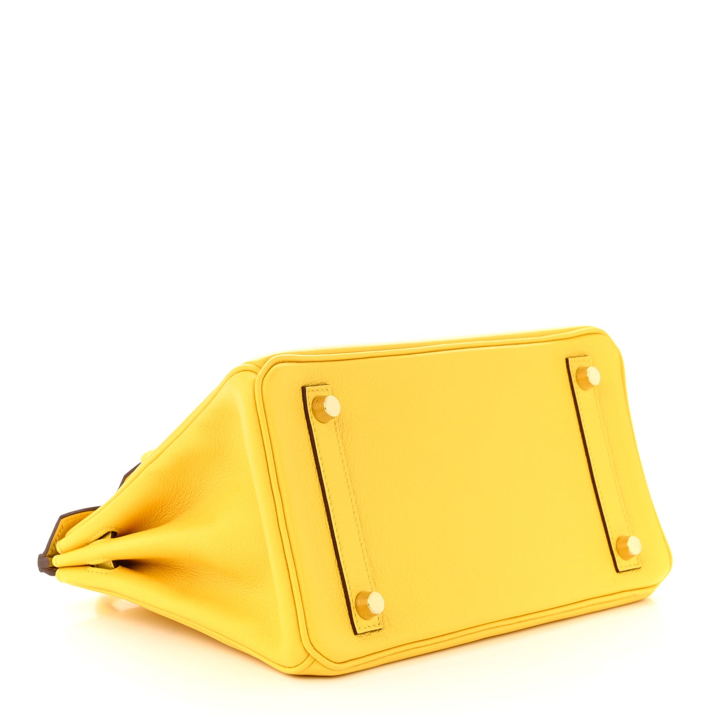 Taurillon Novillo Birkin 25 Jaune De Naples