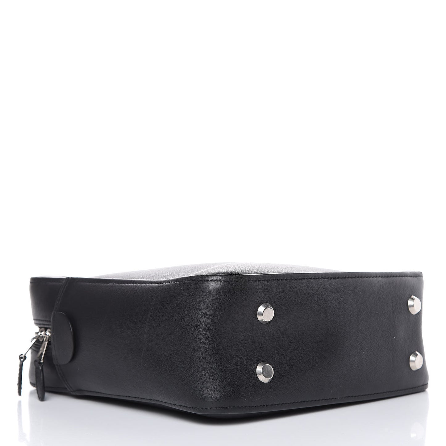 Calfskin S Triangle Duffle Black