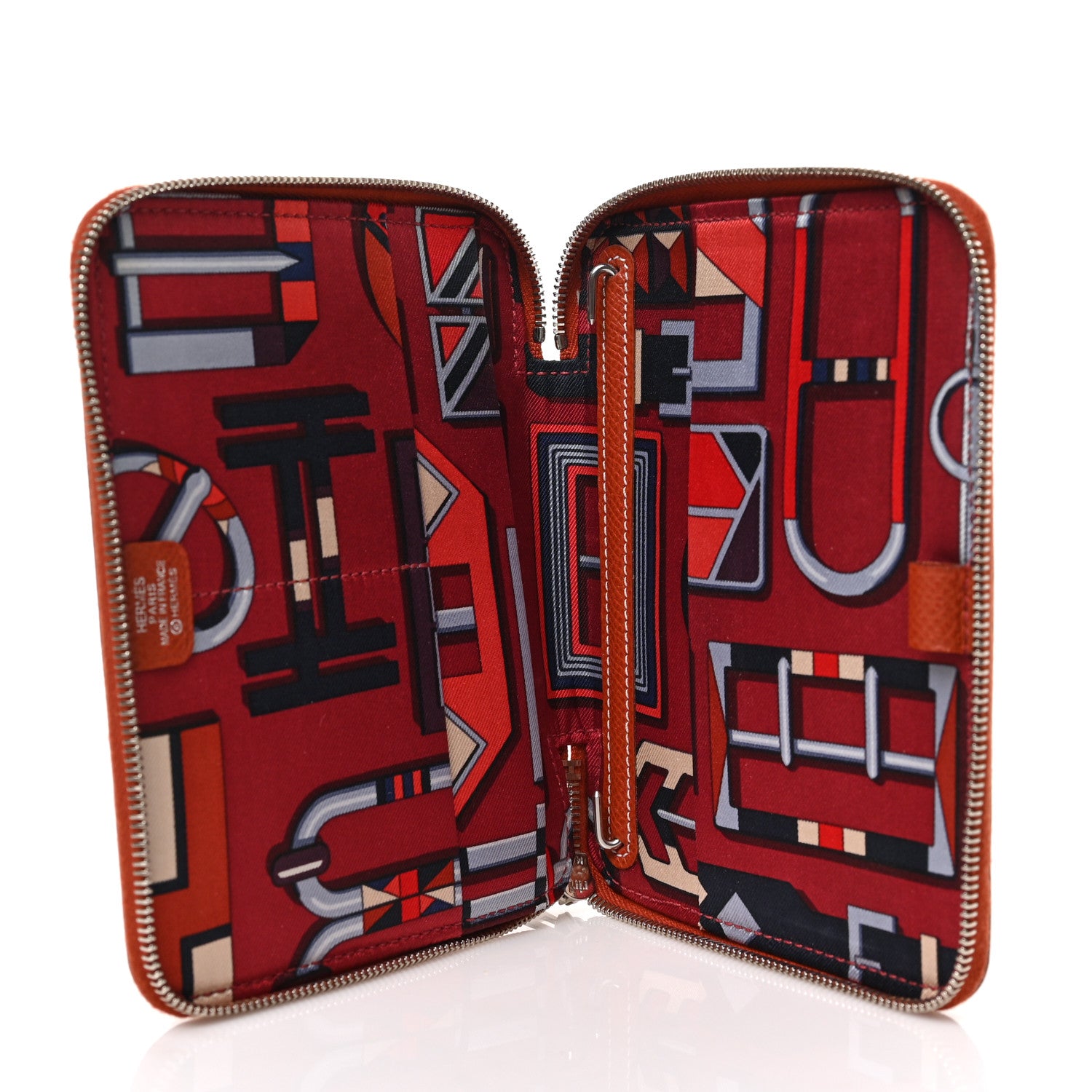 Hermes Epsom Silkydaily Globe Trotter Agenda Brique 5 of 6