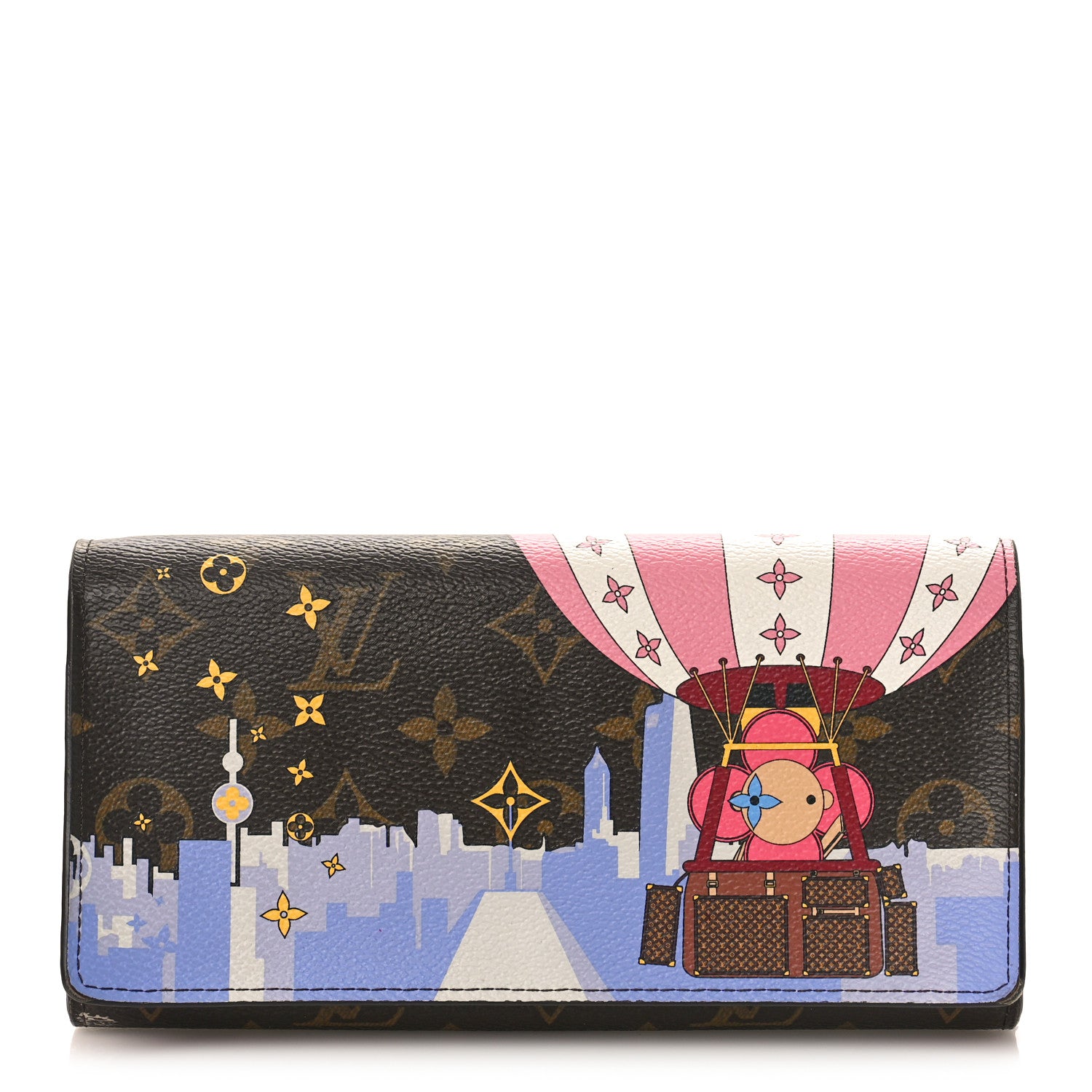 Louis Vuitton Monogram 2019 Christmas Animation Sarah Wallet 1 of 13