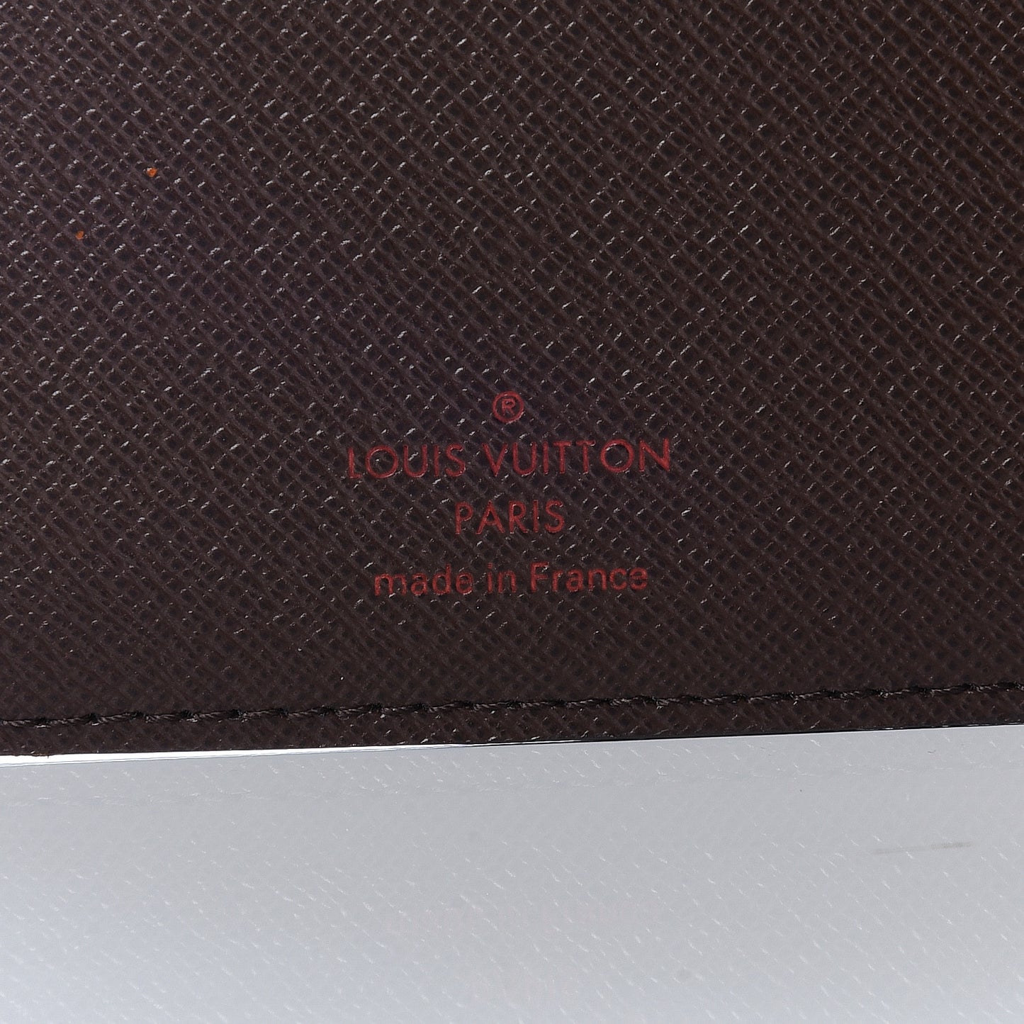 Damier Ebene Medium Ring Agenda Cover