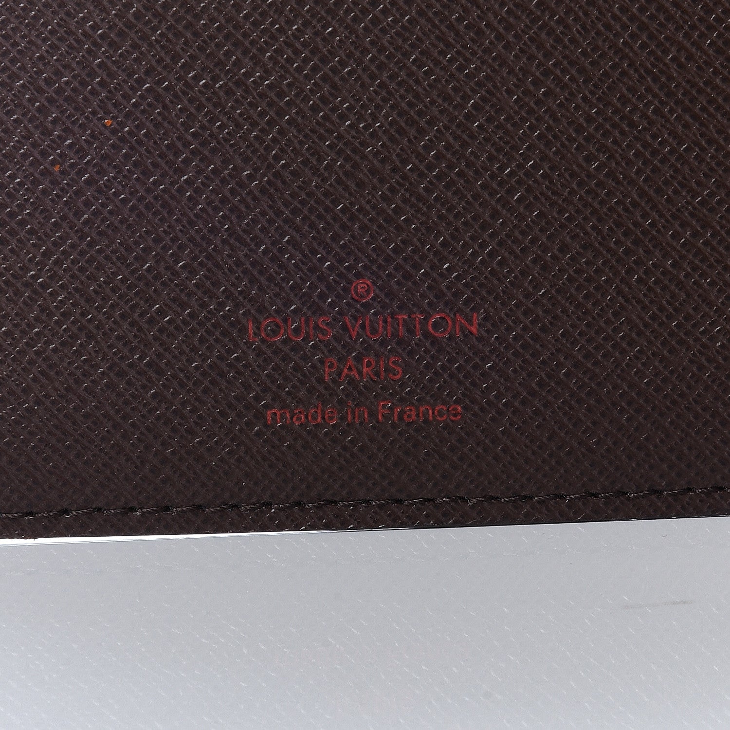 Louis Vuitton Damier Ebene Medium Ring Agenda Cover 6 of 12