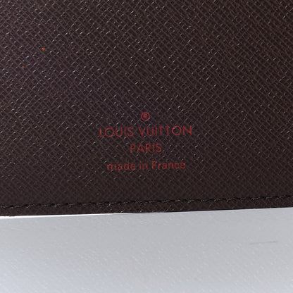 Louis Vuitton Damier Ebene Medium Ring Agenda Cover 6 of 12