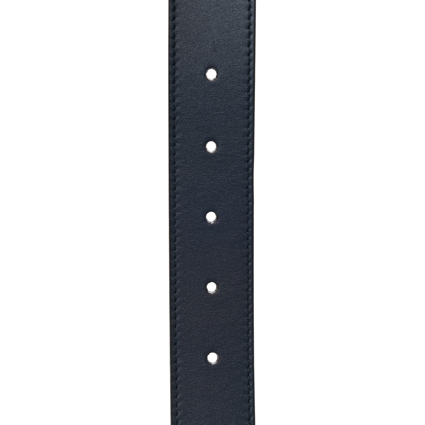 Calfskin Framed Double G Belt 100 40 Blue
