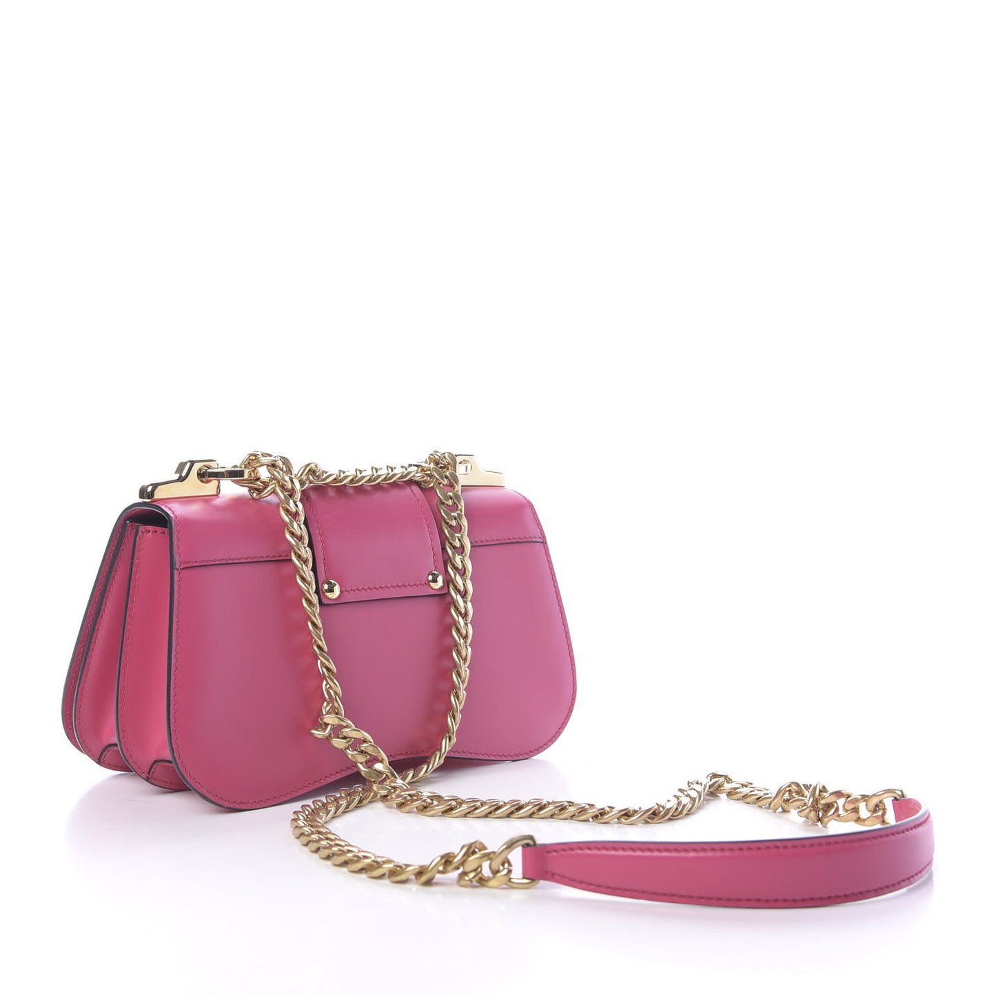 City Calfskin Sidonie Small Chain Crossbody Bag Magenta